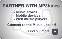 Partner with MP3tunes